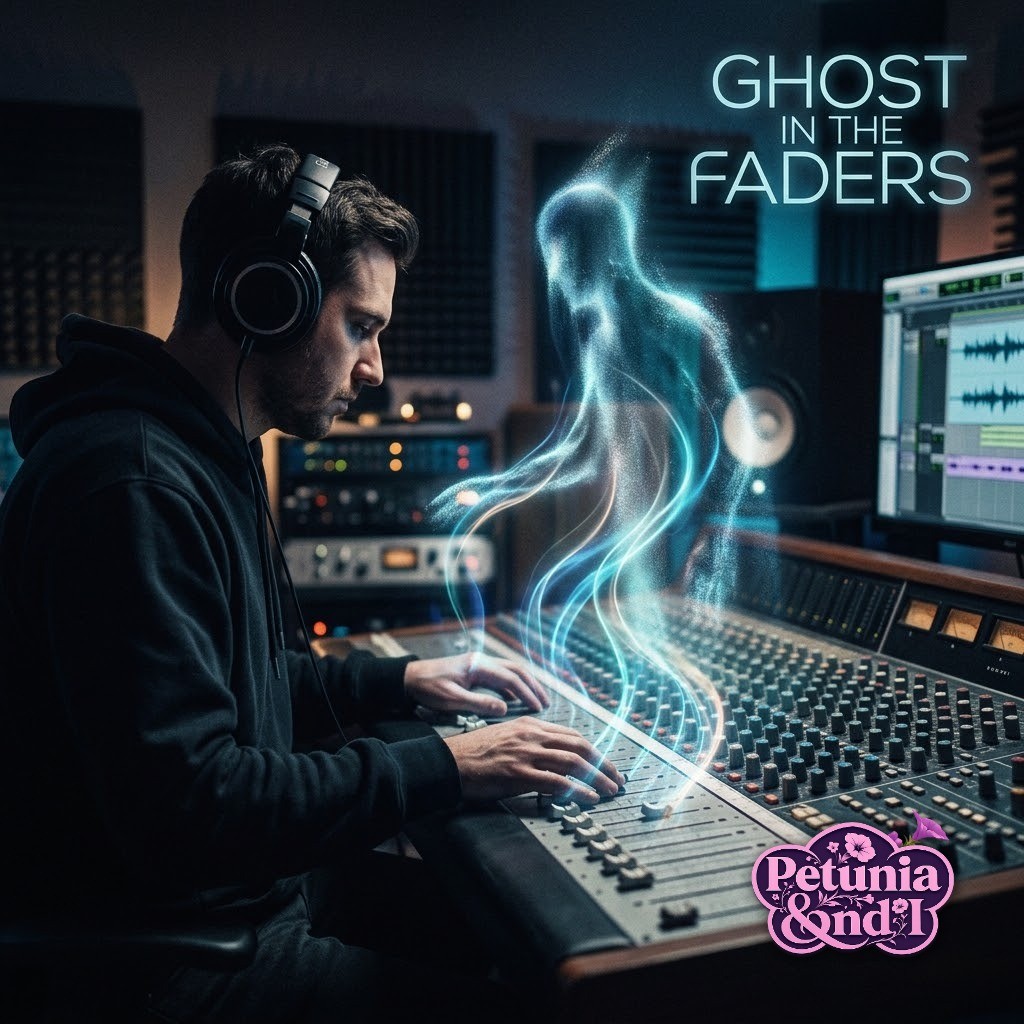 Introducing "Ghost in the Faders" cover art
