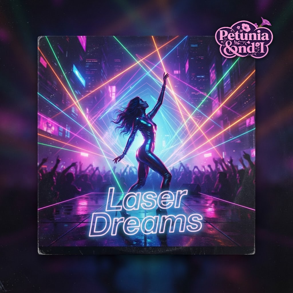 Introducing "Laser Dreams" cover art