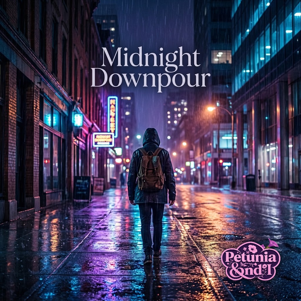 Introducing "The Midnight Downpour" cover art