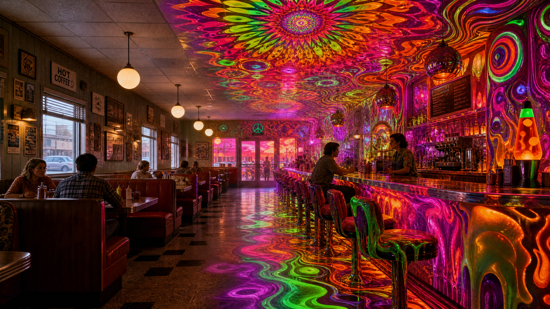 Psychedelic transition begins