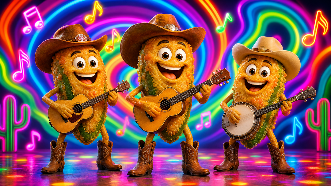 The band playing instruments